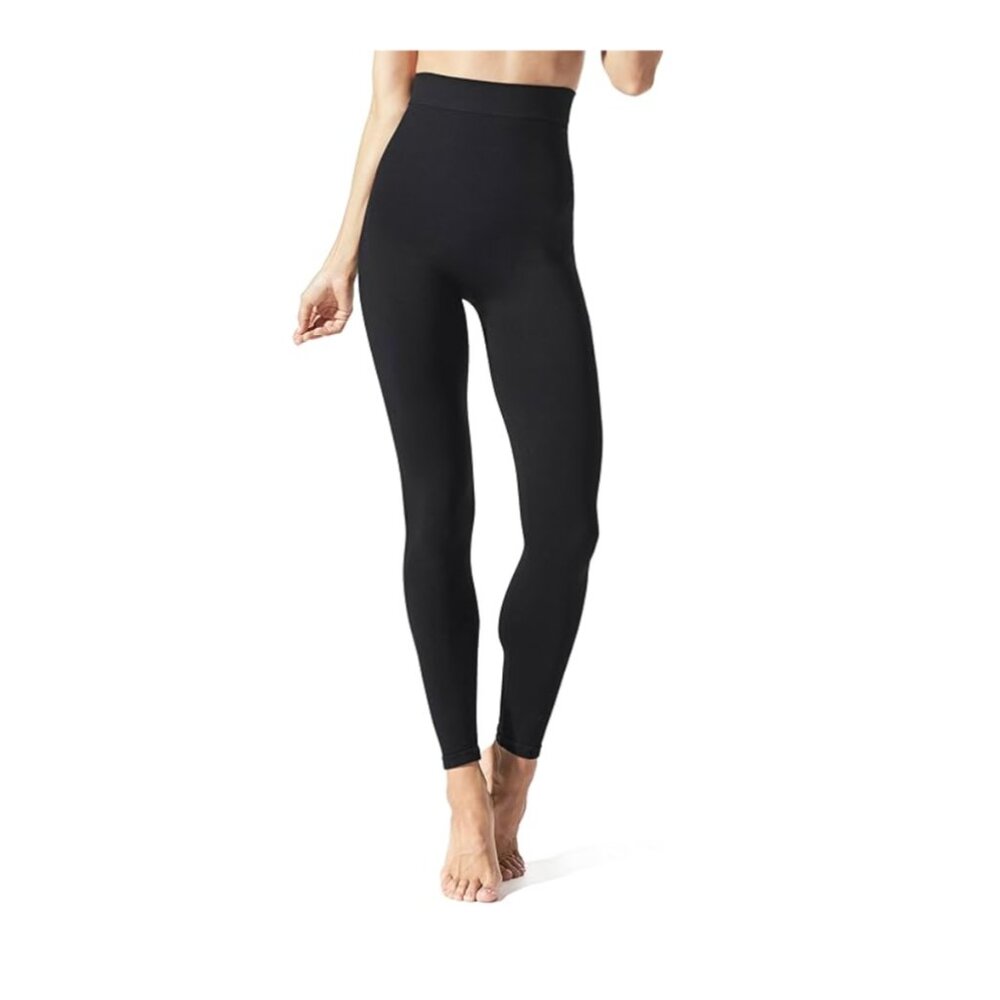 Blanqi Womens Postpartum/Nursing Leggings, Size Medium Black Compression